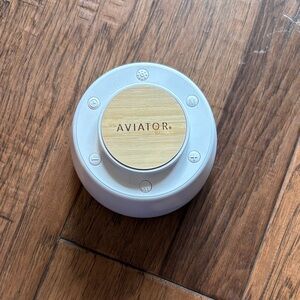 Aviator White and Wood Bluetooth Noise Machine